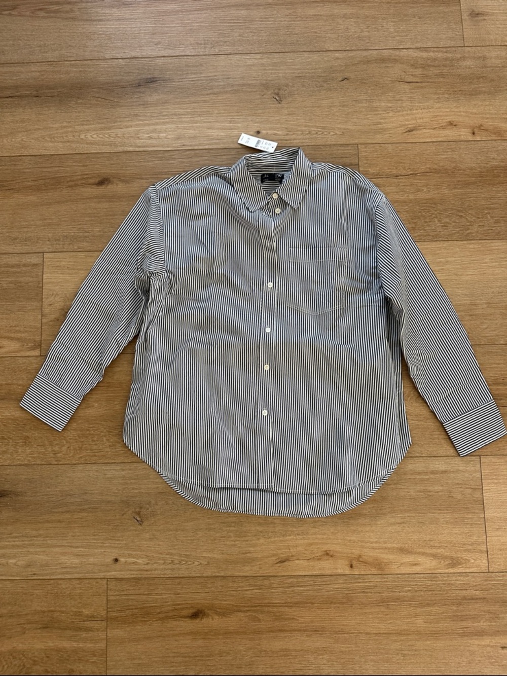 NWT J. Crew Étienne Oversized Poplin Shirt